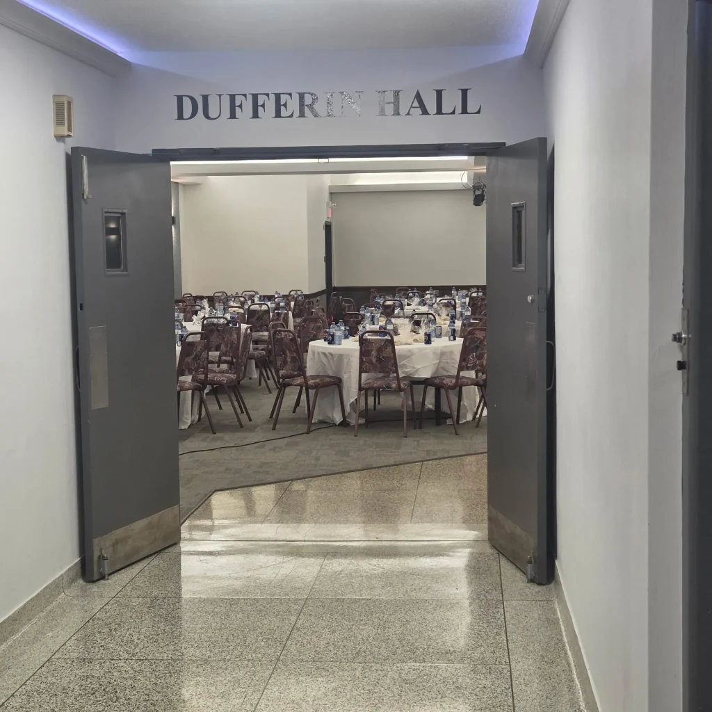 Entrance to Dufferin Hall